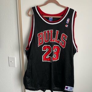 Champion Black Bulls Jersey
